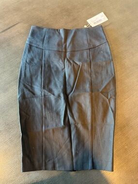 Forcast Black Safira Pencil Skirt 8